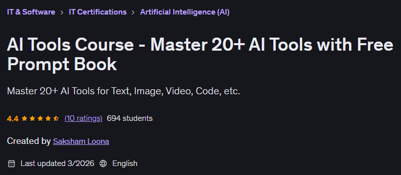 Bilder · AI Werkzeuge Kurs - Master 20+ AI Werkzeuge mit kostenlosem Schnellbuch 2026-3