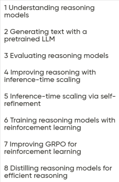 강좌 주제 · Oreilly - Build a Reasoning Model (Scratch에서) 비디오 에디션 2026-6