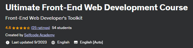 Pictures · Udemy — Ultimate Front-End Web Development Course 2023-9