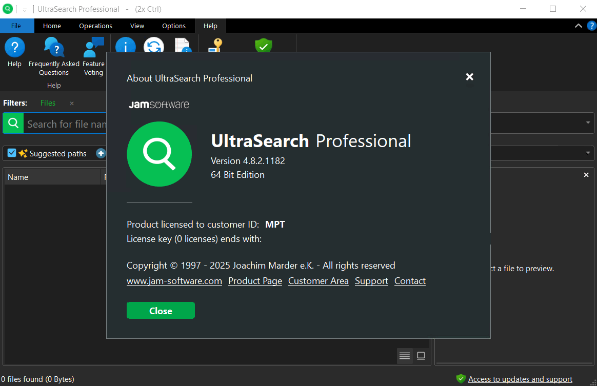 Imágenes · Siguiente UltraSearch Pro 4.9.3.1301