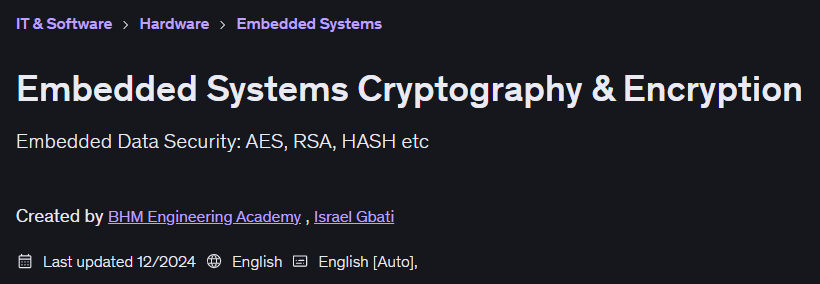 Images · Systèmes intégrés de cryptographie et de cryptage 2024-12