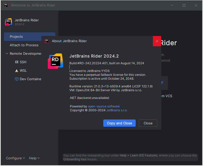 चित्र · जेटब्राइन्स रीडर 2026.1.2 Windows/Linux/macOS