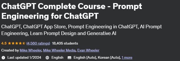 Pictures · Udemy — ChatGPT Complete Course – Prompt Engineering for ChatGPT 2023-8