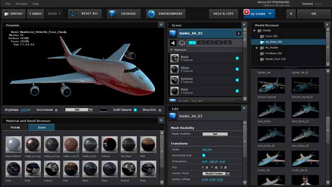 Pictures · VIDEO COPILOT Element 3D 2.2.3 Build 2192 Win / 2.2.2.2169 macOS