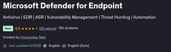 تصاویر · مائیکروسافٹ Defender for Endpoint 2025-1