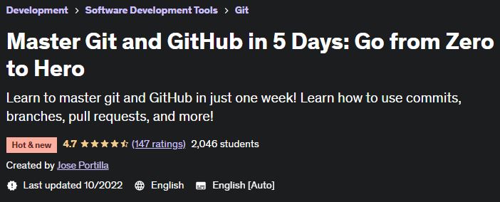 Pictures · Udemy — Master Git and GitHub in 5 Days: Go from Zero to Hero 2022-10