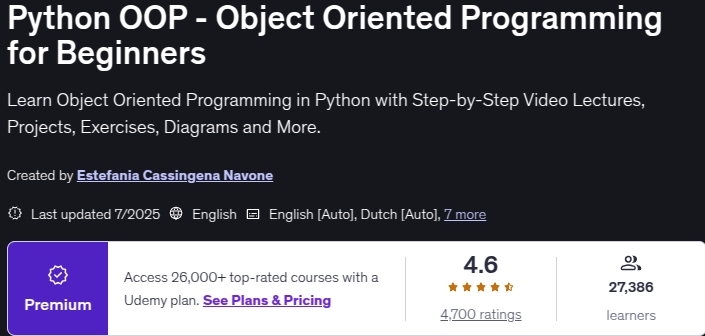 이미지 · Python OOP - 초보자를 위한 객체 지향 프로그램 2025-7