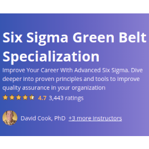 Coursera — Six Sigma Green Belt Specialization 2023-3