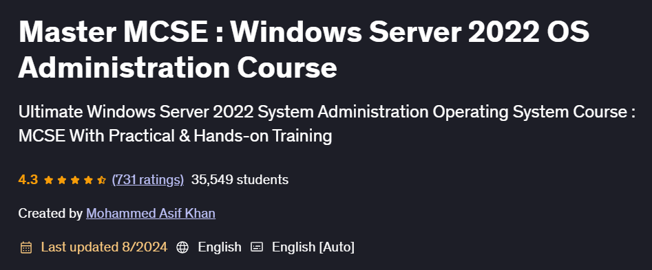 Pictures · Udemy — Master MCSE : Windows Server 2022 OS Administration Course 2024-8
