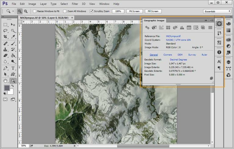 Pictures · Avenza Geographic Imager for Adobe Photoshop 6.6.1