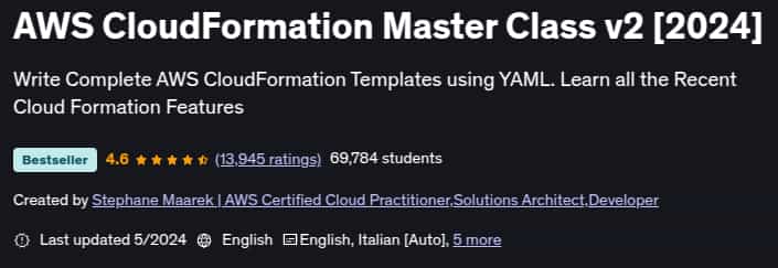 Pictures · Udemy — AWS CloudFormation Master Class v2 [2024] 2024-5