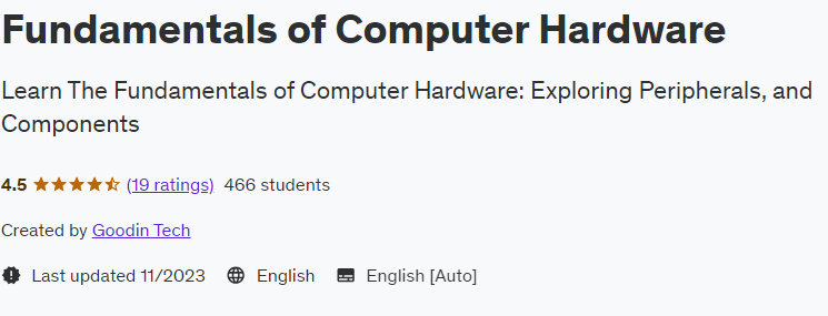 Pictures · Udemy — Fundamentals of Computer Hardware 2023-5