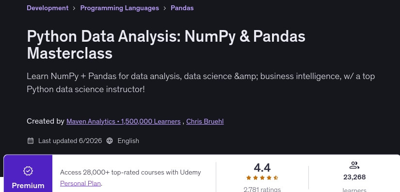 Pictures · Python Data Analysis: NumPy & Pandas Masterclass 2026-6