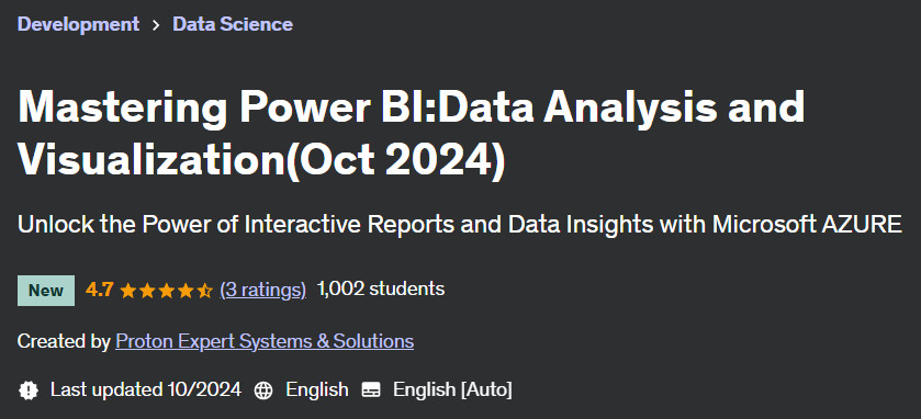 Pictures · Udemy — Mastering Power BI:Data Analysis and Visualization(Oct 2024) 2024-10