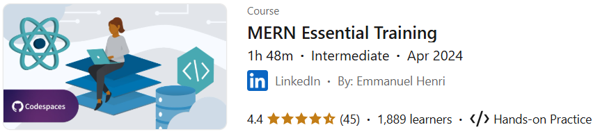 Pictures · LinkedIn — MERN Essential Training 2020-2