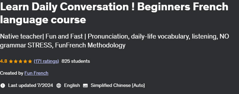 Pictures · Learn Daily Conversation ! Beginners French language course 2023-11