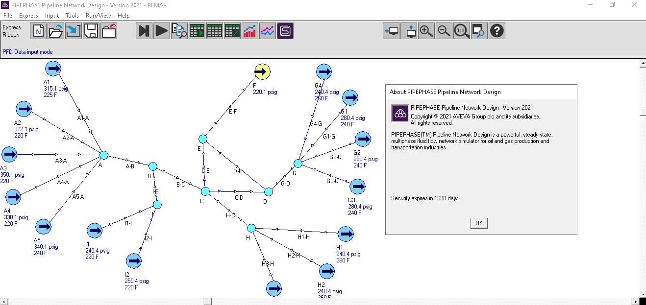 Pictures · AVEVA PIPEPHASE Pipeline Network Design 2021