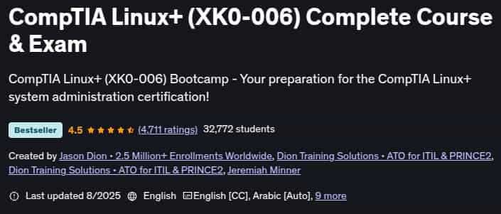 Pictures · Udemy — CompTIA Linux+ (XK0-006) Complete Course & Exam 2025-8