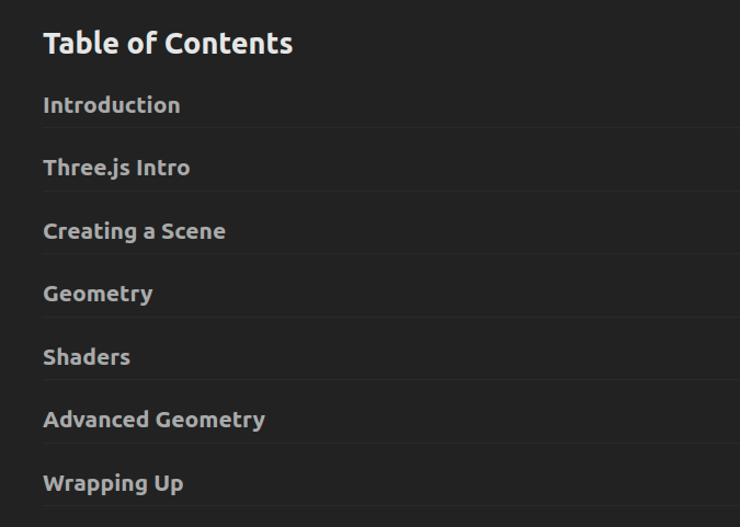 Course topics · Advanced Creative Coding with WebGL & Shaders 2020-4