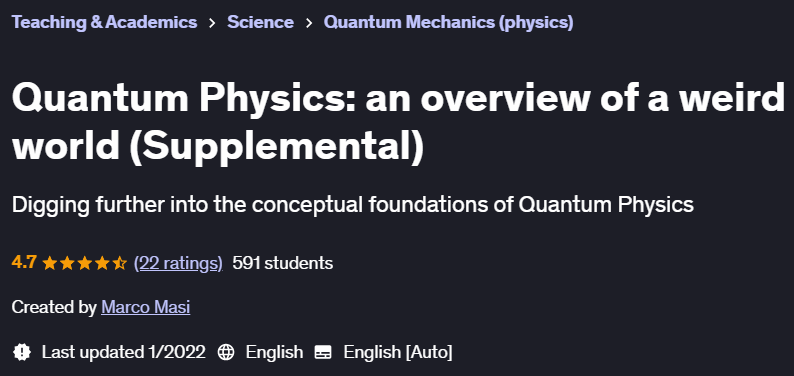 Pictures · Udemy — Quantum Physics: an overview of a weird world (Supplemental) 2021-12