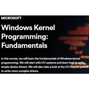 Windows Kernel Programming: Fundamentals 2023-6