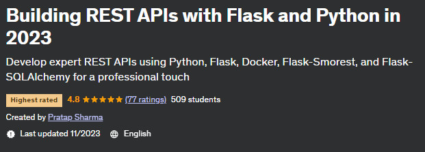 Pictures · Udemy — Building REST APIs with Flask and Python in 2023 2023-9