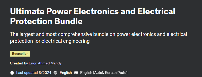 Pictures · Ultimate Power Electronics and Electrical Protection Bundle 2023-8