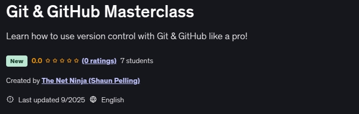 الصور · Git & GitHub دورة شاملة 2025-9