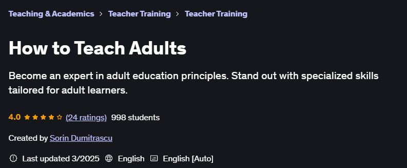 Pictures · How to Teach Adults 2024-10