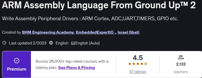 الصور · لغة تجمع ARM من Ground UpTM 2 2023-2