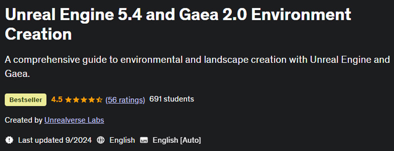 Pictures · Udemy — Unreal Engine 5.4 and Gaea 2.0 Environment Creation 2024-9