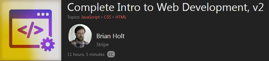 Pictures · Complete Intro to Web Development, v3 2022-9