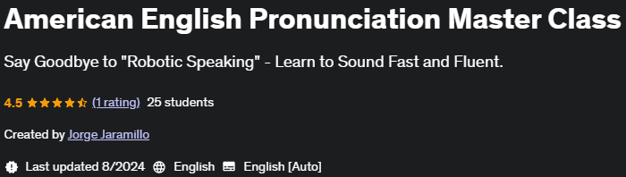 Pictures · Udemy — American English Pronunciation Master Class 2024-8