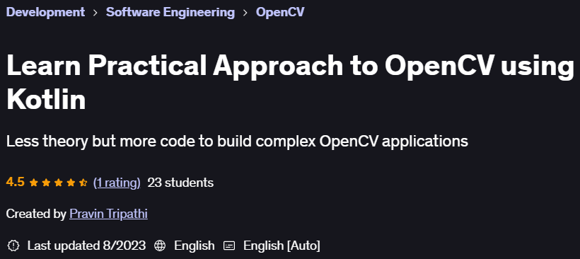 Pictures · Udemy — Learn Practical Approach to OpenCV using Kotlin 2023-8