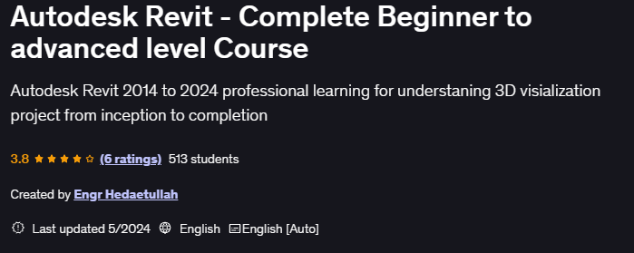 Pictures · Autodesk Revit – Complete Beginner to advanced level Course 2024-5