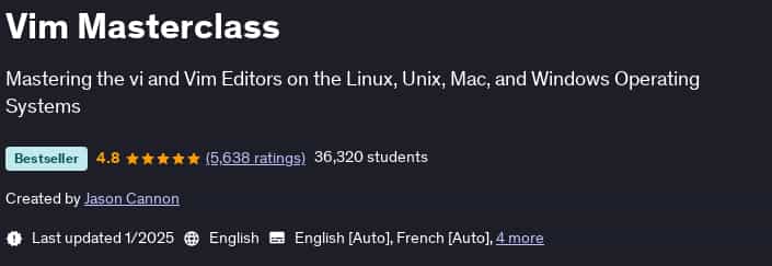 Pictures · Udemy — Vim Masterclass 2025-1