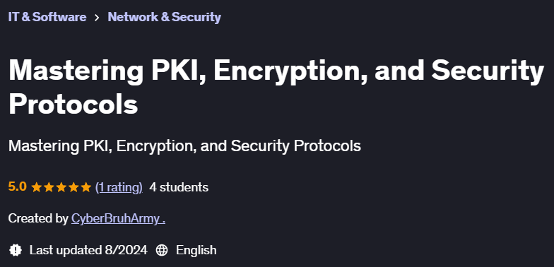 Pictures · Mastering PKI, Encryption, and Security Protocols 2024-8