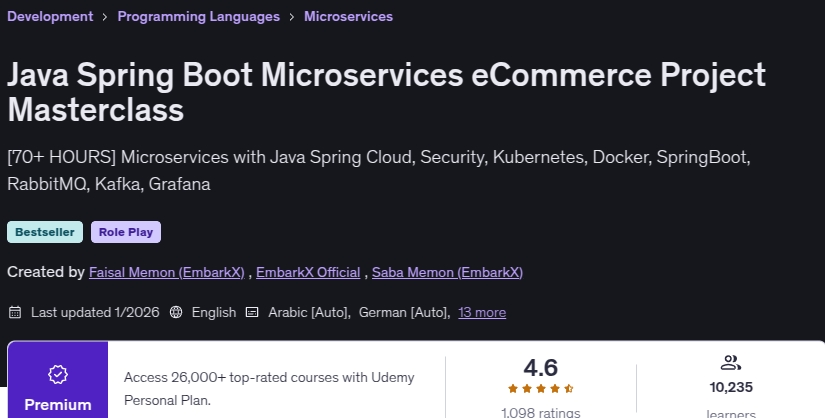 Pictures · Java Spring Boot Microservices eCommerce Project Masterclass 2026-5