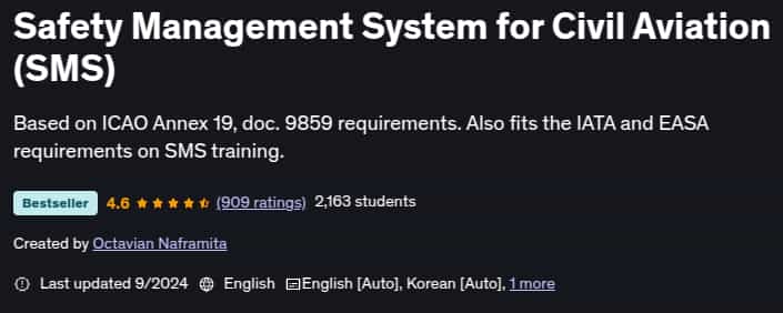 Pictures · Udemy — Safety Management System for Civil Aviation (SMS) 2024-9