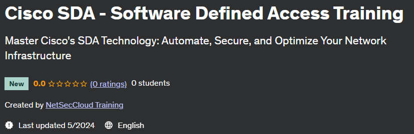 Pictures · Cisco SDA – Software Defined Access Training 2024-5
