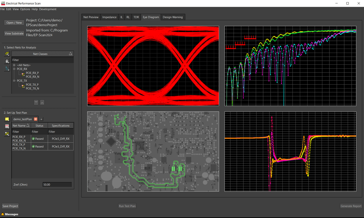 Pictures · PathWave Electrical Performance Scan (EP–Scan) 2024 Update 1.0 (x64)