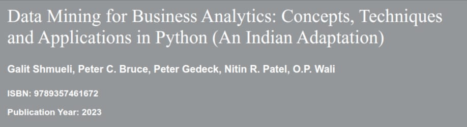 تصاویر · Wiley – Business Analytics کے لئے ڈیٹا مینجنگ: مفہوم، ٹیکنالوجی اور ایپلی کیشنز Python 2020