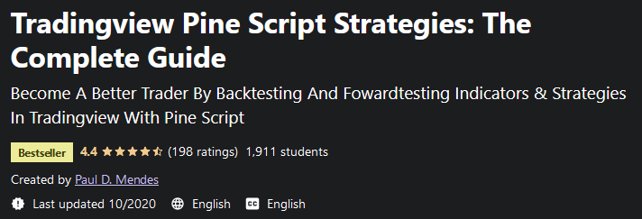 Pictures · Udemy — Tradingview Pine Script Strategies: The Complete Guide 2020-10