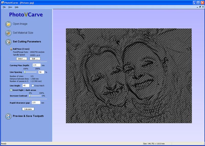 Pictures · Vectric PhotoVCarve 1.102 x86