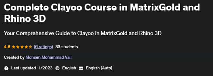 Pictures · Udemy — Complete Clayoo Course in MatrixGold and Rhino 3D 2023-11