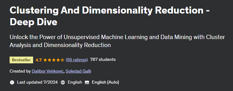 Pictures · Clustering And Dimensionality Reduction – Deep Dive 2024-1