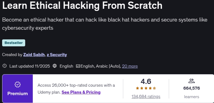 Bilder · Lernen Sie Ethik Hacking von Scratch 2025-11