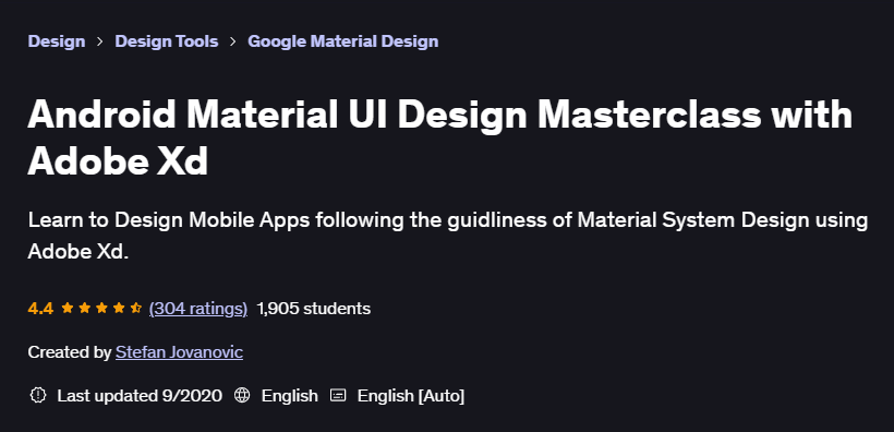 Pictures · Android Material UI Design Masterclass with Adobe Xd 2020-9