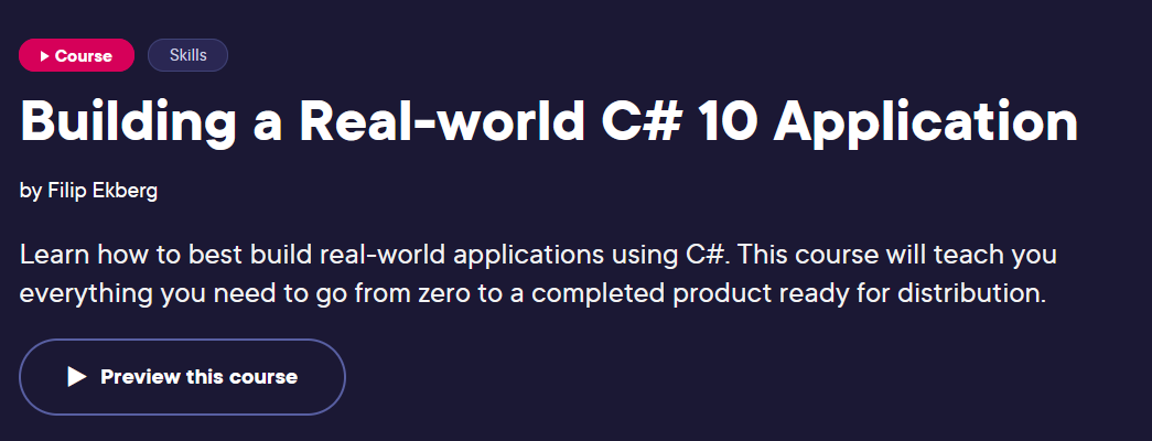 Pictures · Building a Real-world C# 10 Application 2023-6