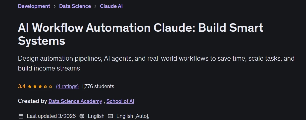 Pictures · Udemy — AI Workflow Automation Claude: Build Smart Systems 2026-3